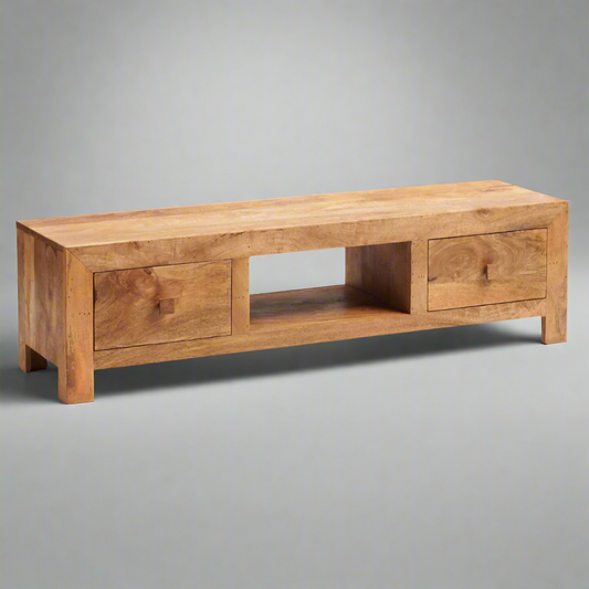 Lumina TV Table – Solid Pine Wood